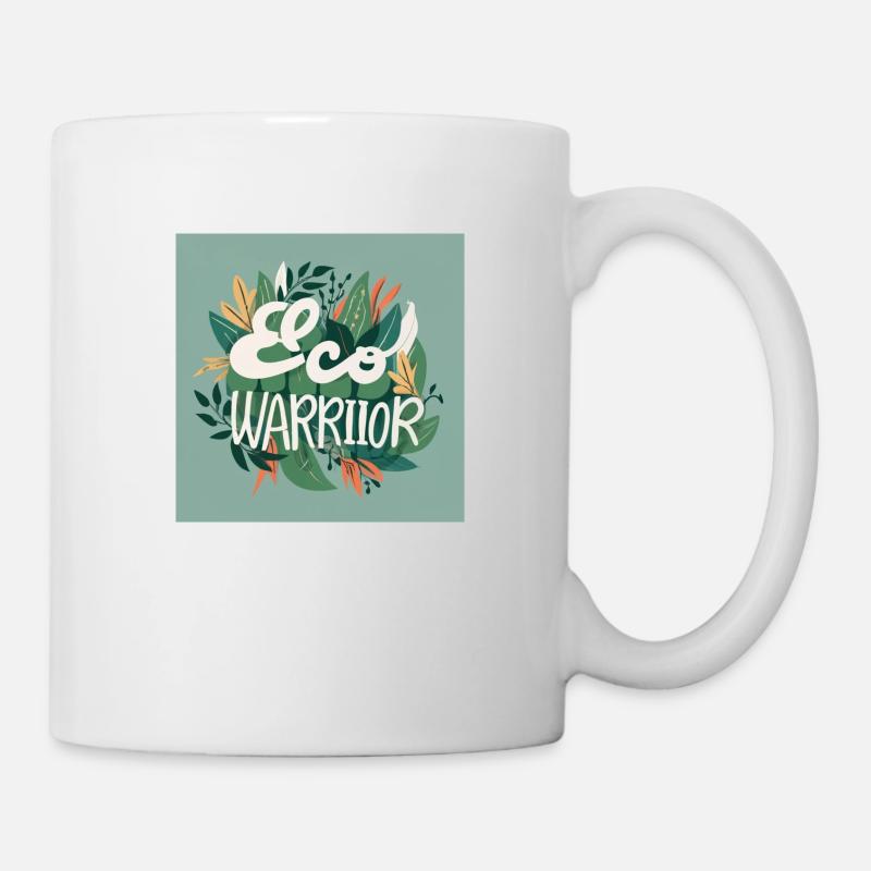 Éco guerrier - Mug blanc - blanc