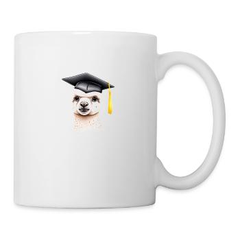 Bachelor's Degree Alpaca Studies Graduate - Mug - white - Right