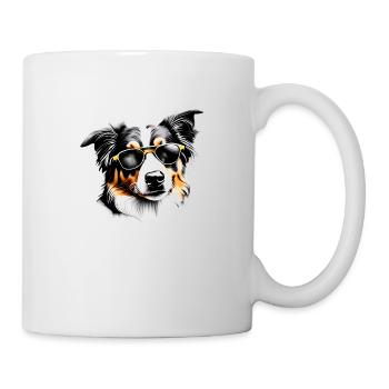 Puppy Australian Shepherd Dog Owner - Mug - white - Right