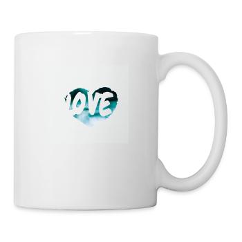 Love Liebe - Tasse - Weiß - Rechts