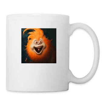 The monkey is cheeky! - Mug - white - Right