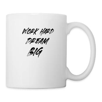 word hard - Mug - white - Right