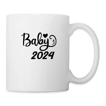 Baby 2024 - Tasse - Weiß - Rechts