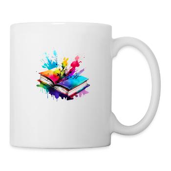 Livre Lecture Cadeau Livres Lecteur Amoureux De Livre - Mug blanc - blanc - Droite
