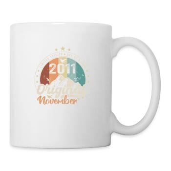 Les Légendes Sont Nées En Novembre 2011 Cadeau - Mug blanc - blanc - Droite