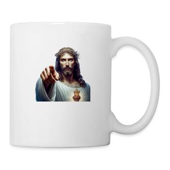 Jésus-Christ, le Seigneur qui pardonne les péchés - Mug blanc - blanc - Droite