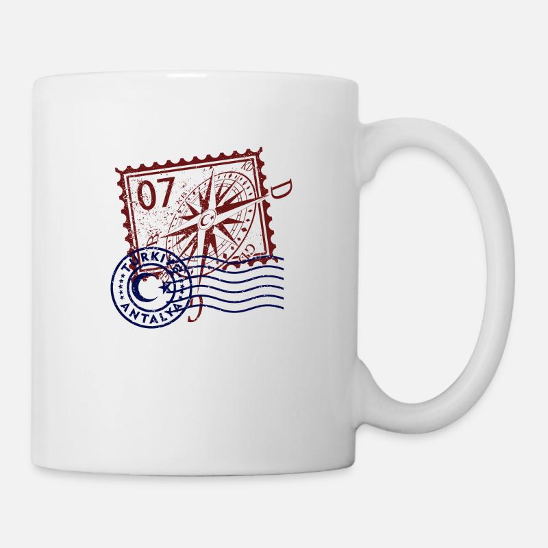Antalya - Mug blanc - blanc