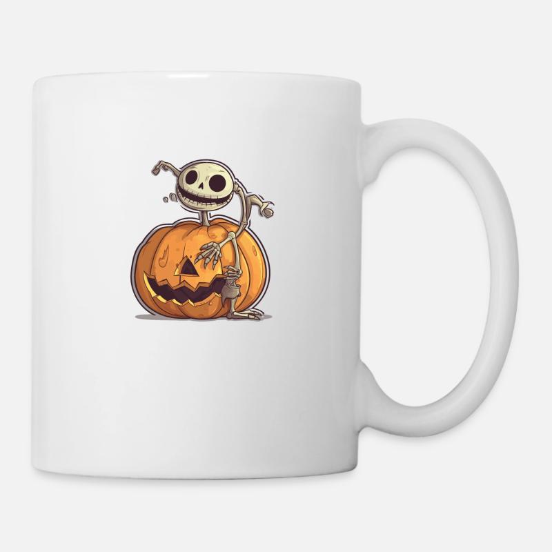 kürbis 4 - Tasse - Weiß