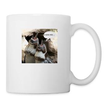 Pinguine - Tasse - Weiß - Rechts