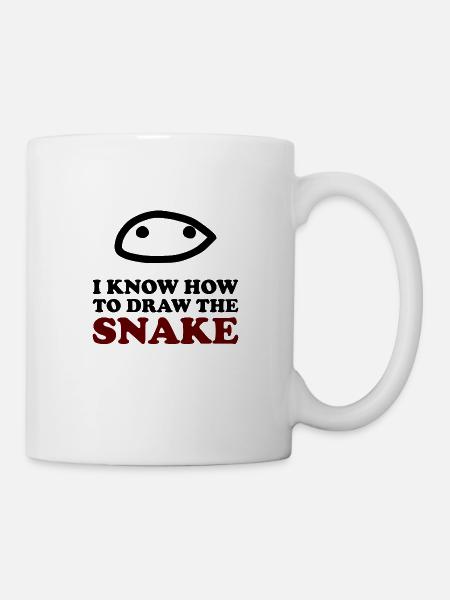 The Snake - Tasse - Weiß