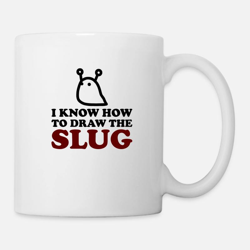 The Slug - Tasse - Weiß