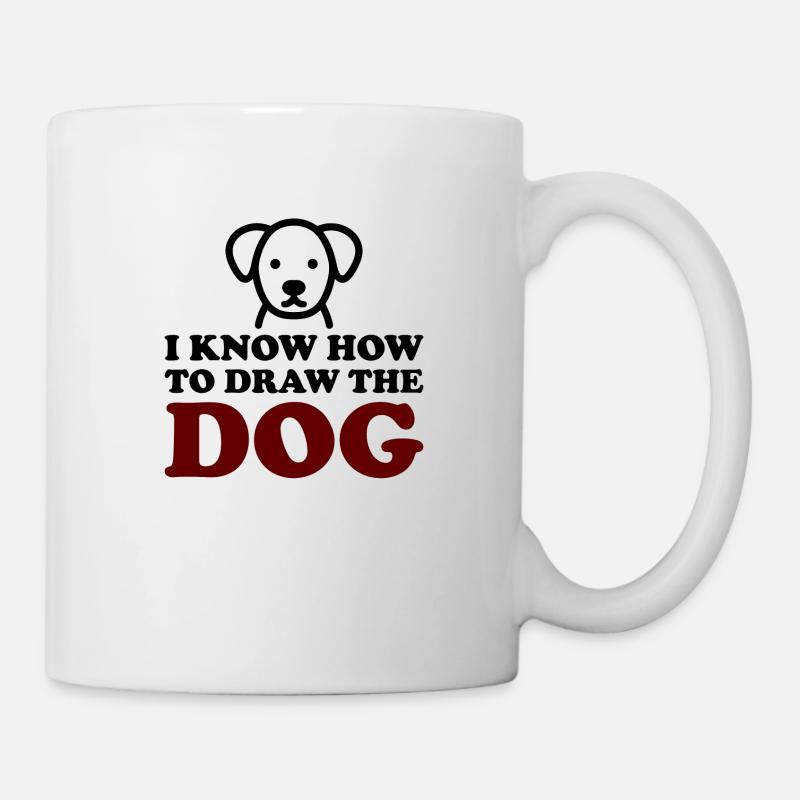 The Dog - Tasse - Weiß