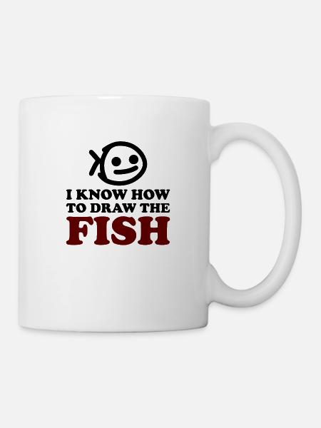 The Fish - Tasse - Weiß