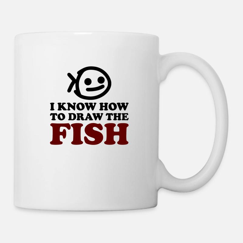 The Fish - Tasse - Weiß