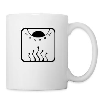 1 Kin Maya-Drache BLK - Tasse - Weiß - Rechts