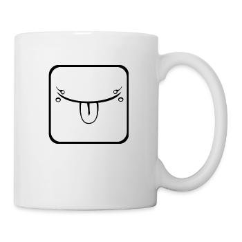 2 Kin Maya Vent BLK - Mug blanc - blanc - Droite