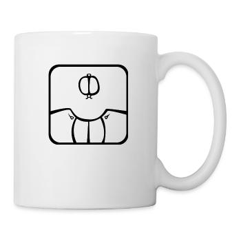 4 Kin Maya Graine BLK - Mug blanc - blanc - Droite