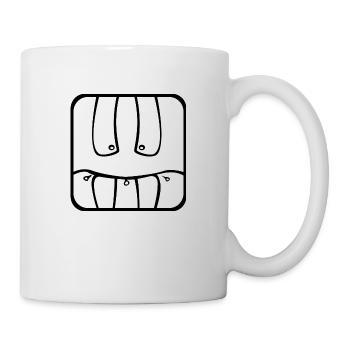13 Kin Maya Voyageur BLK - Tasse - Weiß - Rechts
