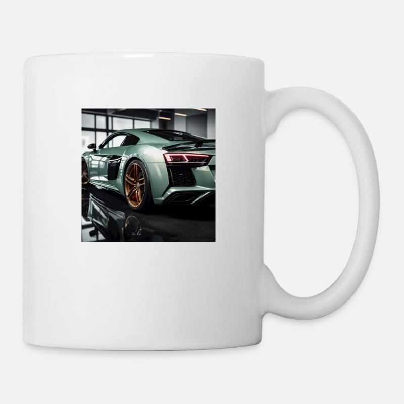 Moteur irréel r8 réaliste - Mug blanc - blanc