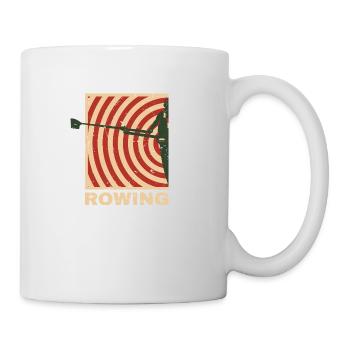 Rowing - Tasse - Weiß - Rechts