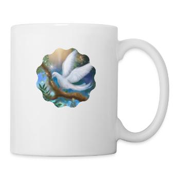 Dove of Peace - Mug - white - Right