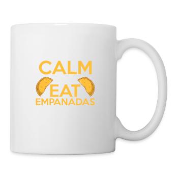 Keep Calm And Eat Empanadas Food Dessert Latin Pas - Mug - white - Right