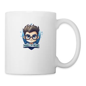 Nerdy by Nature - Mug - white - Right