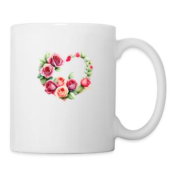 Engagement Valentine's Day Wedding Love Mother's Day - Mug - white - Right