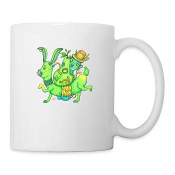 Magic, Bunny, Wizard, Pear - Mug - white - Right