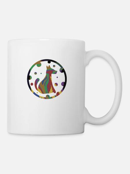 Farbe des Hundes - Tasse - Weiß