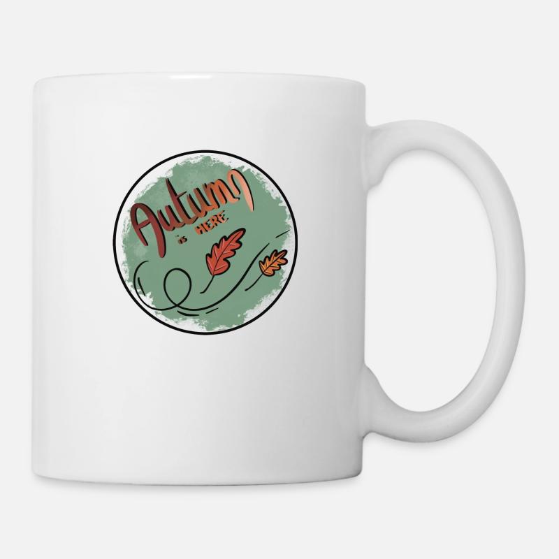 Autumn is here - Mug - white