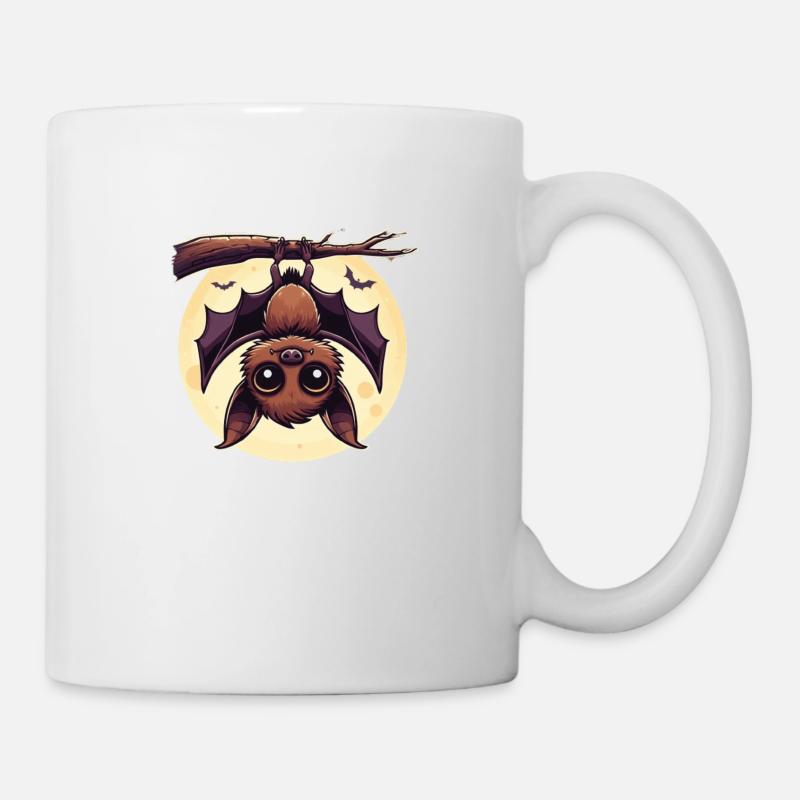 chauve souris halloween - Mug blanc - blanc