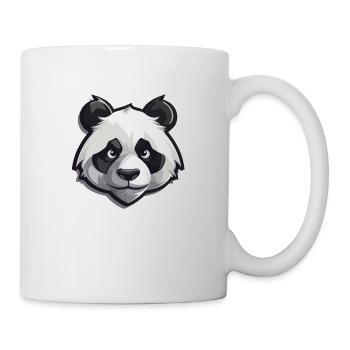 Großer Panda Motiv - Tasse - Weiß - Rechts