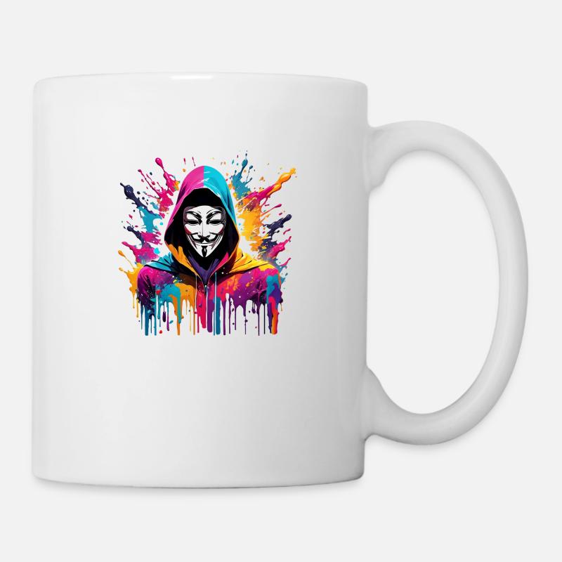 Anonymus - Tasse - Weiß