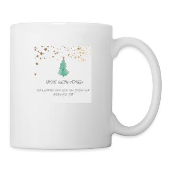 Frohe Weihnachten - Tasse - Weiß - Rechts