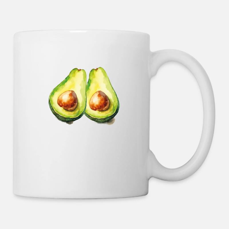 avocado 2 - Tasse - Weiß