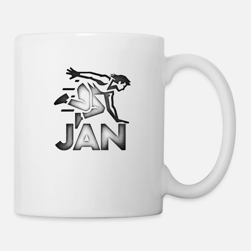Jan - Tasse - Weiß