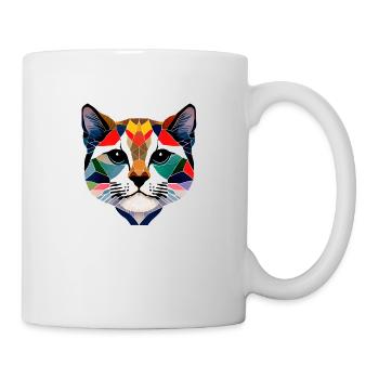 Chat, Propriétaire de chat, Chaton, Animal de compagnie, Chat domestique - Mug blanc - blanc - Droite