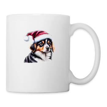 Berger australien Chien de Noël Propriétaire - Mug blanc - blanc - Droite