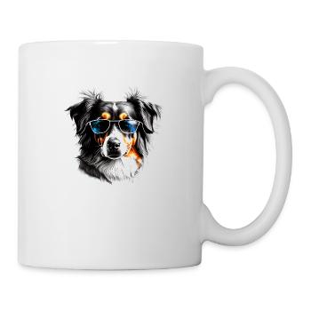 Puppy Australian Shepherd Dog Owner - Mug - white - Right