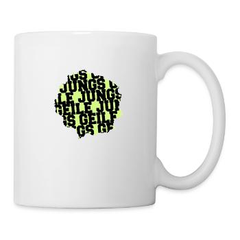 spruch zitat geschenkidee geiler junge geek humor - Tasse - Weiß - Rechts