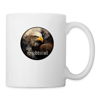 L’aigle du Tyrol du Sud fidèle à la terre - Mug blanc - blanc - Droite