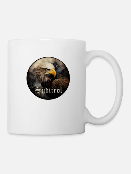 Südtiroler Adler dem Land die Treue - Tasse - Weiß