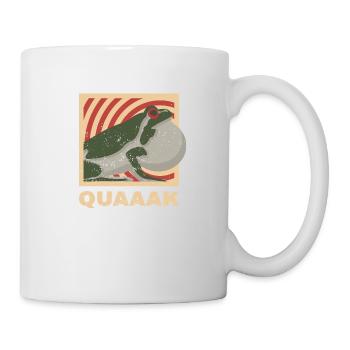 Frosch - Tasse - Weiß - Rechts