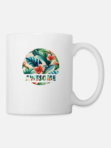 Tropical - Mug blanc - blanc