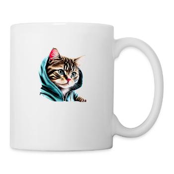 Domestic Cat Cat Cat Owner Pet Kitten - Mug - white - Right