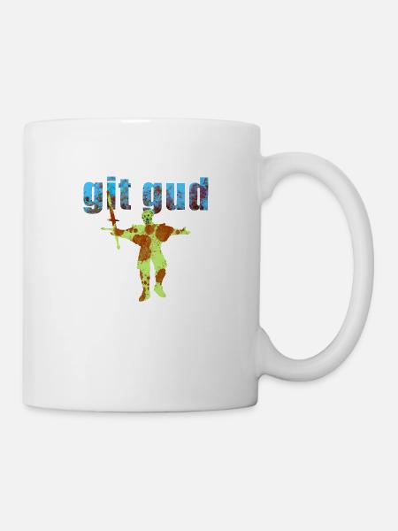 GitGud - Tasse - Weiß