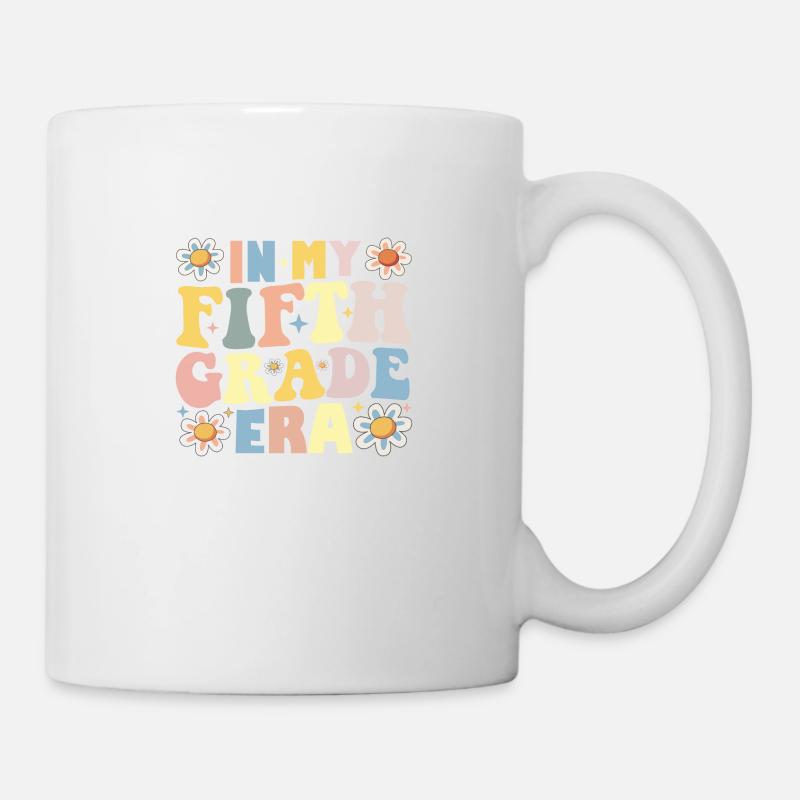 In My 5th Fifth Grade Era - Mug - white