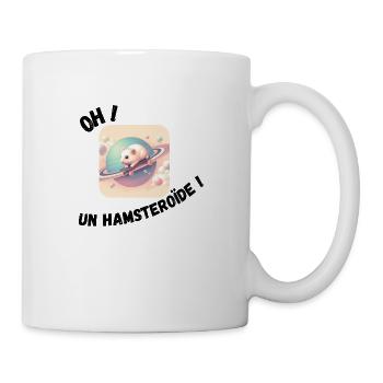 Un Hamstéroïde, bébé hamster - Mug blanc - blanc - Droite