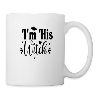 I´m His Witch - Tasse - Weiß - Rechts